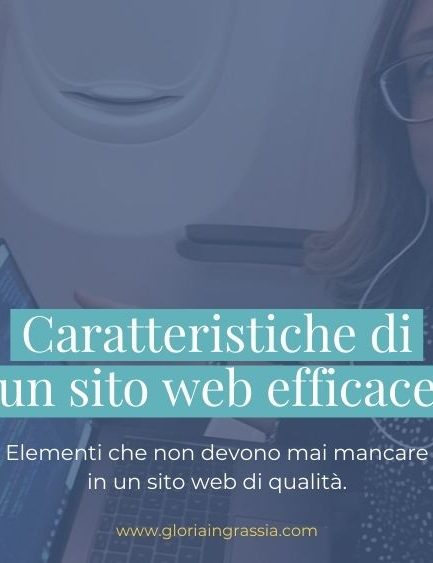 caratteristiche sito web