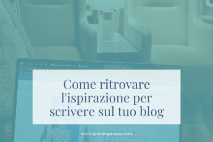 ispirazione scrittura blog