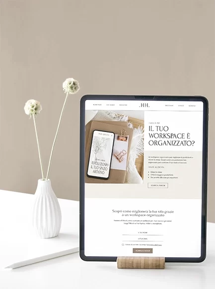 landing page portfolio
