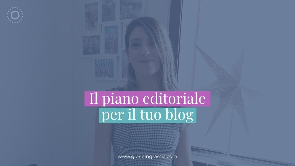 piano editoriale blog