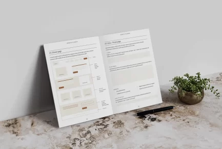 website planner cover