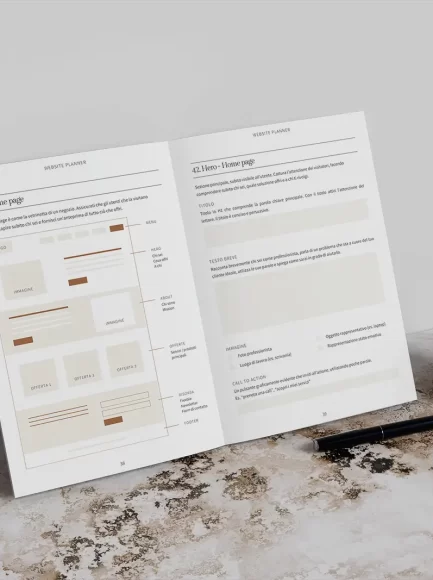 website planner cover